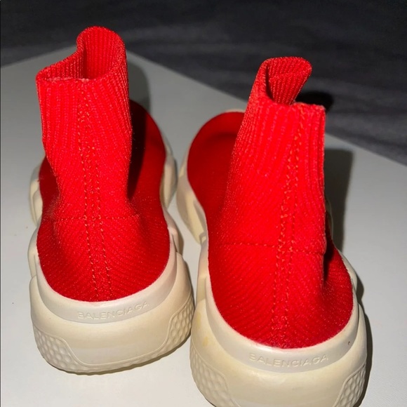 Red Balenciaga size 9 no box - Picture 3 of 4